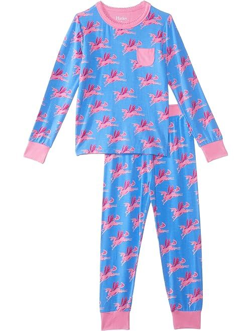 Hatley Kids Pegasus In Flight Bamboo Pajama Set (Toddler/Little Kids/Big Kids)