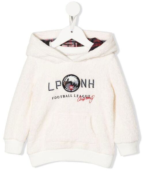 Lapin House logo-embroidered fleece jumper