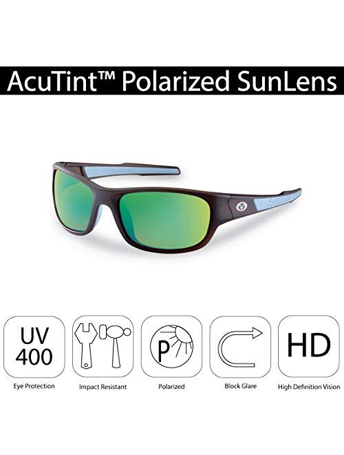 Flying Fisherman Last Cast Polarized Sunglasses with AcuTint UV Blocker for Fishing and Outdoor Sports