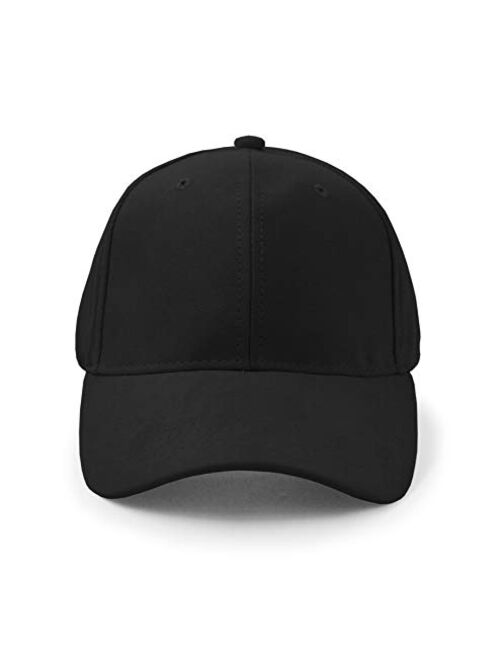 UltraKey Suede Baseball Cap, Unisex Faux Suede Leather Classic Adjustable Plain Hat Baseball Cap