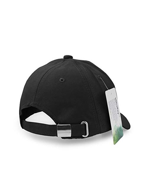 UltraKey Suede Baseball Cap, Unisex Faux Suede Leather Classic Adjustable Plain Hat Baseball Cap