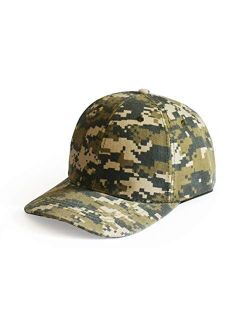 UltraKey Mens Womens Army Military Camo Cap Baseball Casquette Camouflage Hats for Hunting Fishing Outdoor Activities
