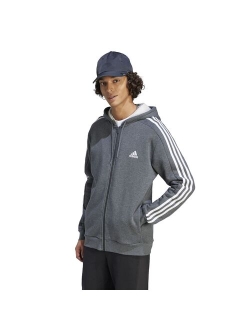 Sportswear Essentials Fleece 3-Stripes Full-Zip Hoodie