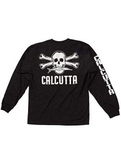 Calcutta Mens Original Logo Long Sleeve T-Shirt Soft Performance Apparel