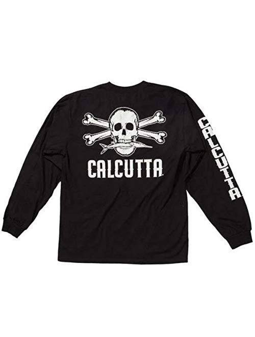 Calcutta Outdoors Calcutta Mens Original Logo Long Sleeve T-Shirt Soft Performance Apparel