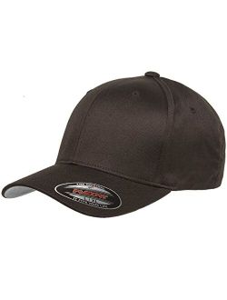 Men's Athletic Baseball Fitted Cap, Brown, Large/X-Large