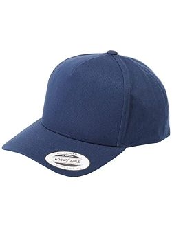 Men's 5-Panel Curved Classic Snapback