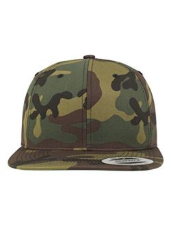 Hutshopping Classic Snapback Cap Flat Brim Flat Brim Baseball Cap