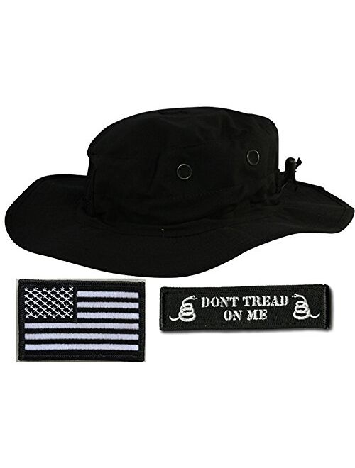 Gadsden and Culpeper Operator Boonie Hat Bundle & Patches - USA/DTOM
