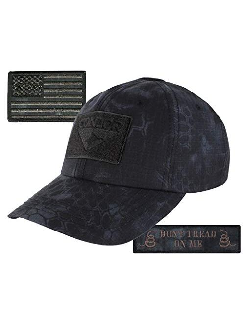 Gadsden And Culpeper 5.11 Kryptek Typhon Tactical Cap & Patch Bundle