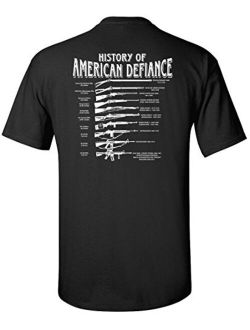 History of American Defiance T-Shirt (Black)