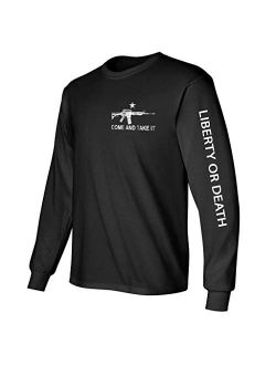 The AR-15 Come and Take It Longsleeve T-Shirt - Black