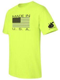 Made in USA Safety Green ANSI Hi-Viz Shirt