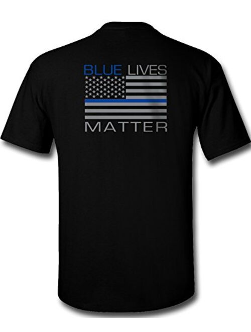 Gadsden And Culpeper Blue Lives Matter T-Shirt
