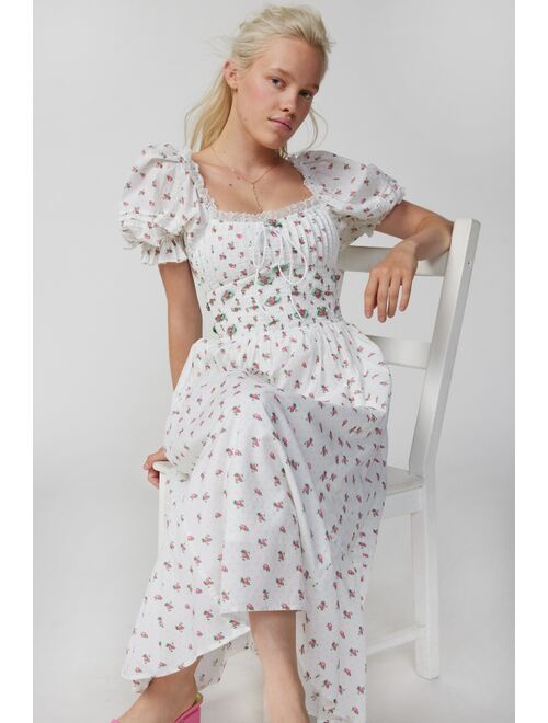 For Love & Lemons Guisti Floral Midi Dress