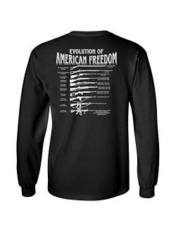 Evolution of Freedom Longsleeve T-Shirt (Black)