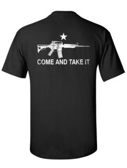 Black AR-15 Come and Take It T-Shirt