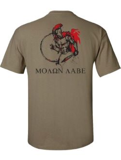 Molon Labe Spartan Warrior T-Shirt