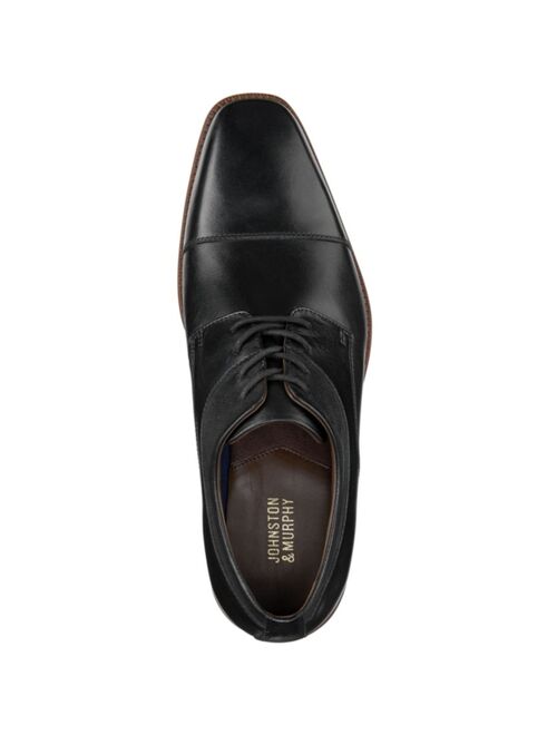 JOHNSTON & MURPHY Men's Archer Cap Toe Oxford Shoes