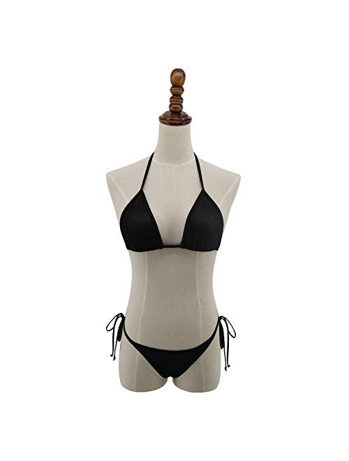 SHERRYLO Sheer Bikini See Through Micro Bikinis Extreme Mesh Slutty Swimsuit Brazilian See Thru G String Thong Bathing Suit