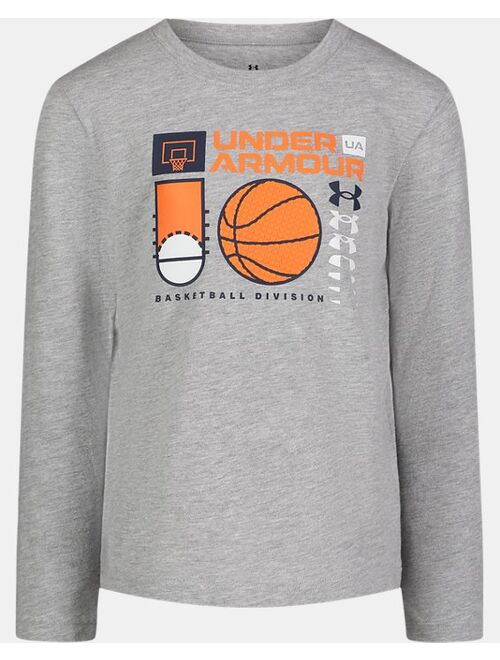 Under Armour Little Boys' UA Basketball Division Long Sleeve