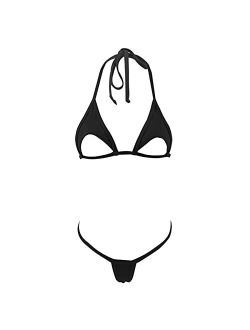 SHERRYLO Micro Bikini Extreme Slingshot G String Sling Bikinis Slutty Exotic Swimsuit Thong Bathing Suit Lingerie for Women