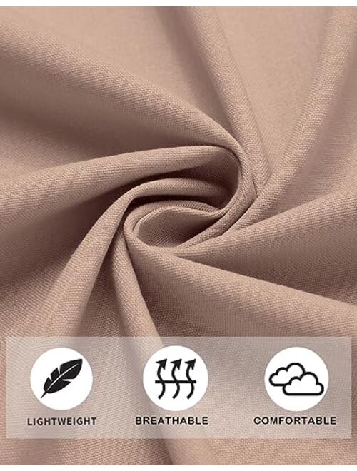 COOFANDY Men's Casual Shirt Jacket Cotton Linen Shacket Lightweight Work Coat Button Down Overshirt