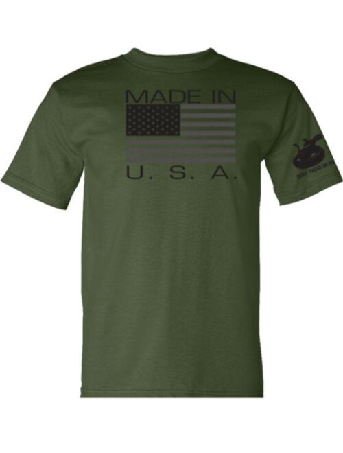 Gadsden And Culpeper Made in USA T-Shirt - Military Green
