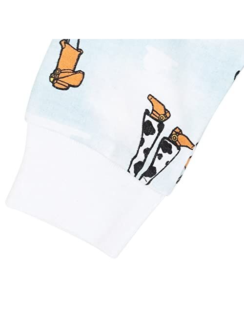 Disney Lion King Toy Story Frozen Mickey Mouse Moana Ariel Girls French Terry Fashion Pullover Sweatshirt Infant to Big Kid