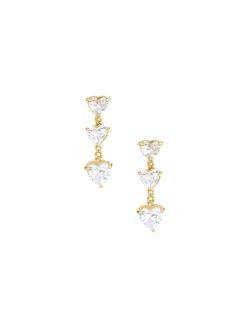 Queen of Hearts Cubic Zirconia Earrings