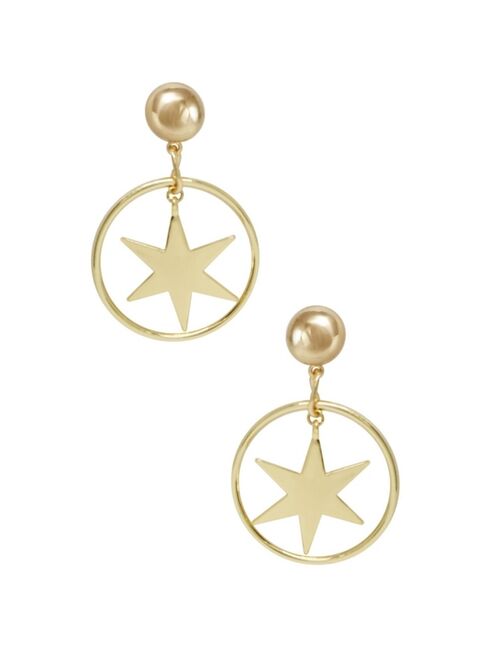 ETTIKA Dramatic Star Hoop Earrings
