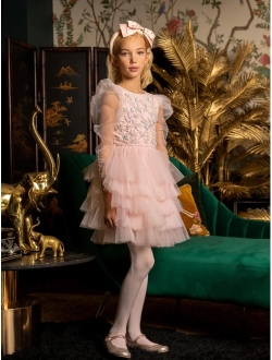 Iconic tiered tulle dress