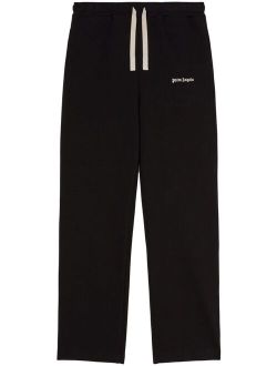 embroidered-logo track pants