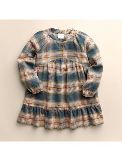 Baby & Toddler Girl Little Co. by Lauren Conrad Organic Plaid Dress