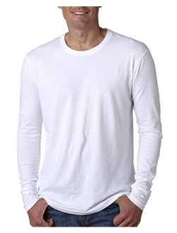 Next Level Apparel Next Level Mens Premium Fitted Long Sleeve Crew-3601