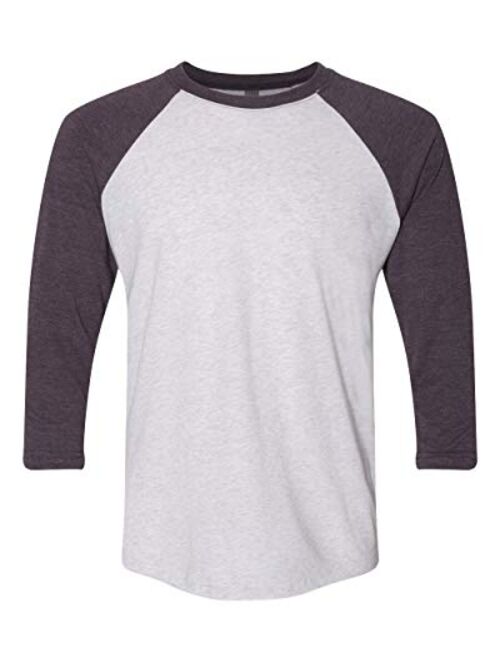 The Next Level Next Level 6051 Unisex Triblend 3/4-Sleeve Raglan