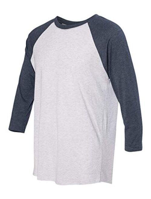 The Next Level Next Level 6051 Unisex Triblend 3/4-Sleeve Raglan