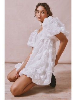 Dream Belle Rosette Mini Dress