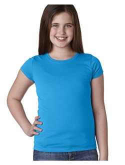 Next Level Apparel The Next Level Next Level Big Girls Princess Rib Knit Softness T-Shirt