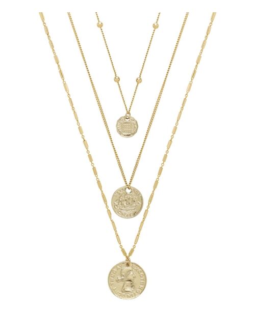 ETTIKA Lucky Coin Necklace Set