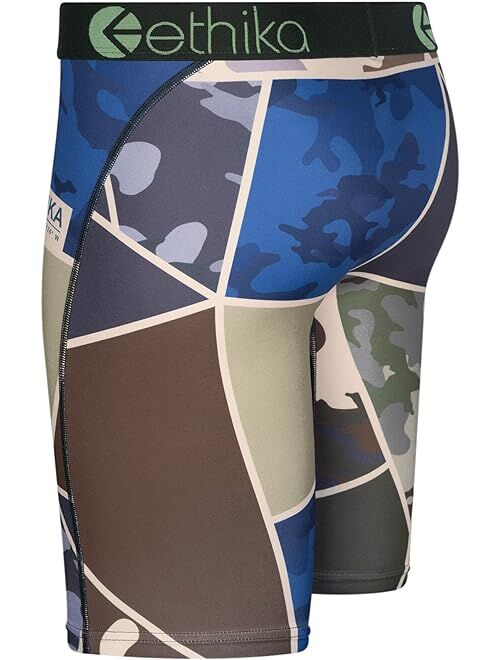 ethika Men's Patchwork Camo Staple Boxer Brief