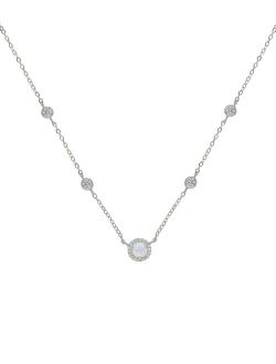 Olivia Opal And Crystal Women's Necklace