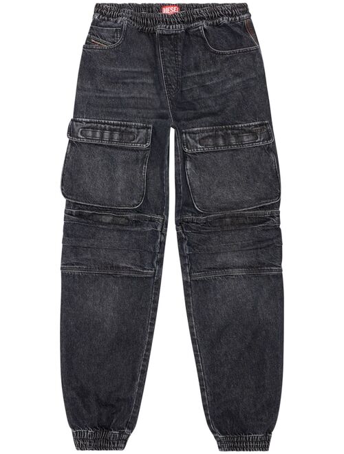Diesel D-Mirt 0hlaa cargo jeans