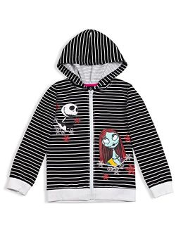 Nightmare Before Christmas Sally Girls Fleece Pullover Hoodie Toddler to Big Kid