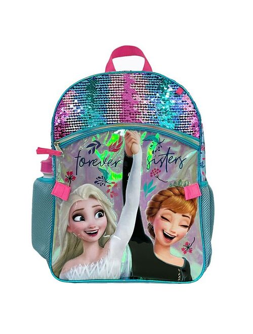licensed character Disney's Frozen Kids 5-Piece Backpack Set