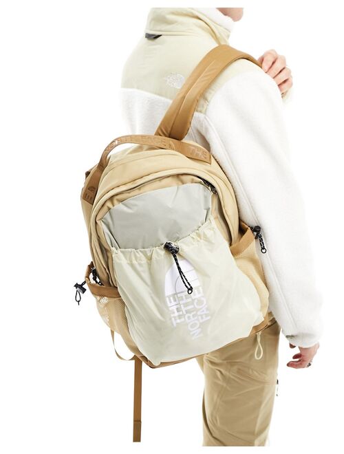 The North Face bozer backpack in Stone