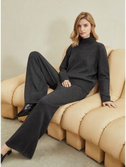 PREMIUM WOOL-MIX RELAXED FIT SWEATER SET