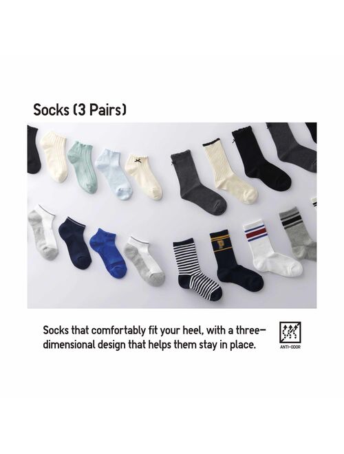 UNIQLO Regular Socks 3 Pack