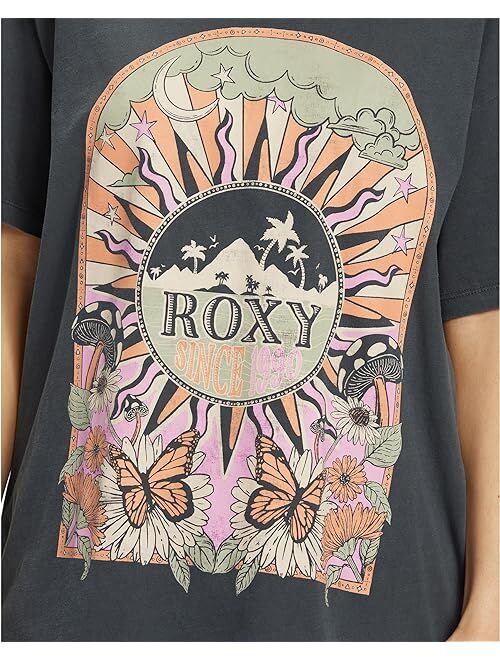 Roxy Cosmic Window Oversized Boyfriend T-Shirt