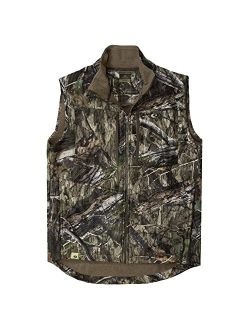 Sherpa 2.0 Fleece Lined Camo Hunting Vest for Men, Camouflage Clothing